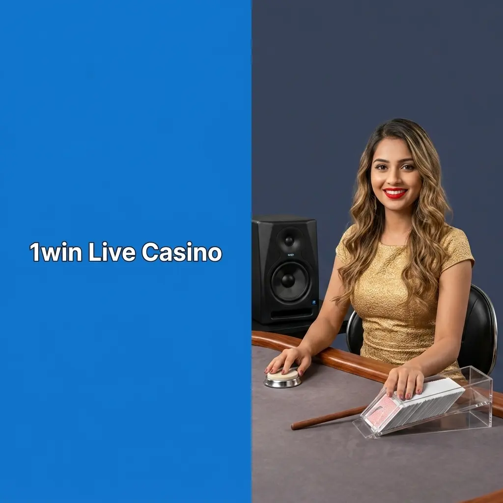 1win live casino with real dealers streaming HD table games including roulette, blackjack, Teen Patti, and Andar Bahar