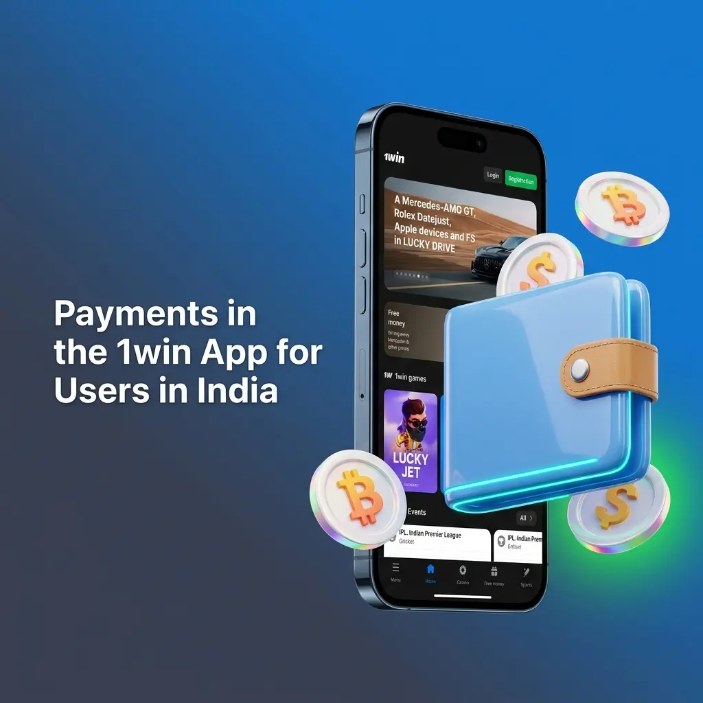 1win app payment methods in India including UPI, PhonePe, Google Pay, crypto, and bank transfer options
